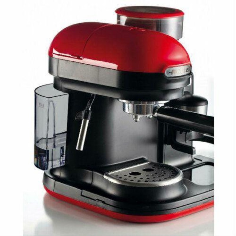 Рожкова кавоварка еспресо Ariete 1318 Espresso Moderna Red (1318/00)