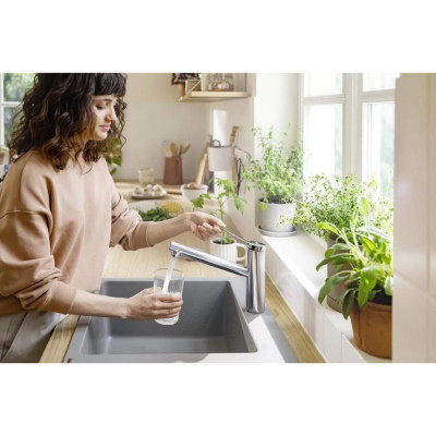 Змішувач для кухонного миття Hansgrohe Zesis M33 74802000