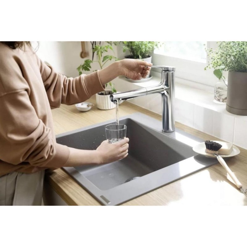 Змішувач для кухонного миття Hansgrohe Zesis M33 74804000