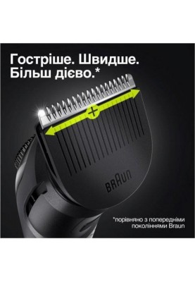 Тример для бороди та вусів Braun BeardTrimmer BT3321