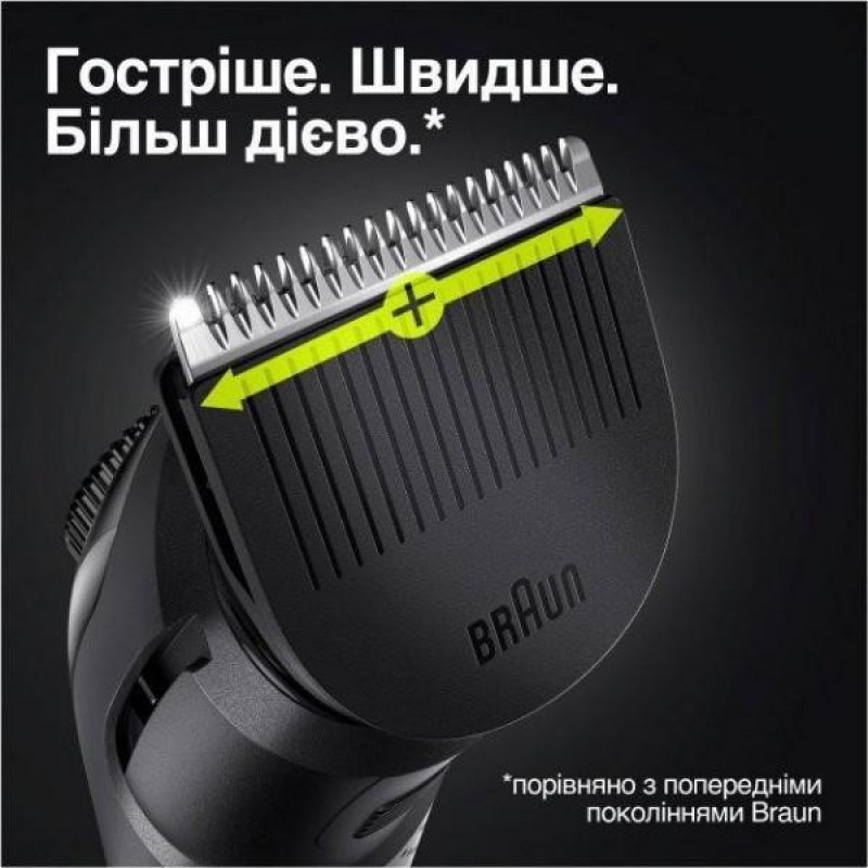 Тример для бороди та вусів Braun BeardTrimmer BT3321