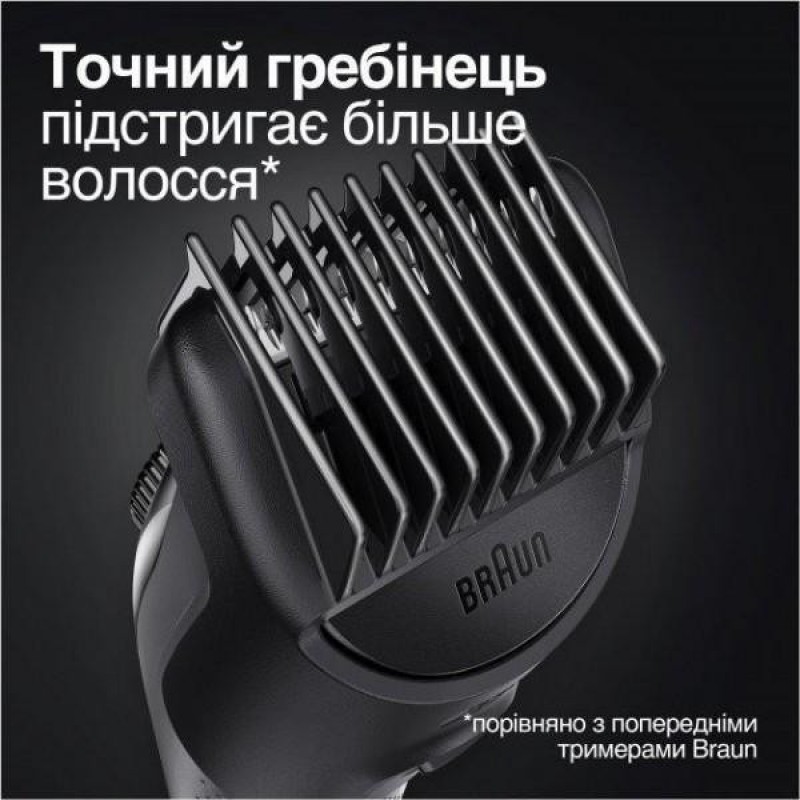 Тример для бороди та вусів Braun BeardTrimmer BT3321