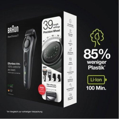 Тример для бороди та вусів Braun BeardTrimmer BT7340