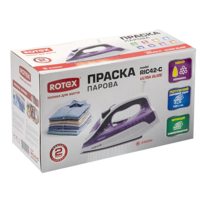 Праска з парою Rotex RIC42-C Ultra Glide