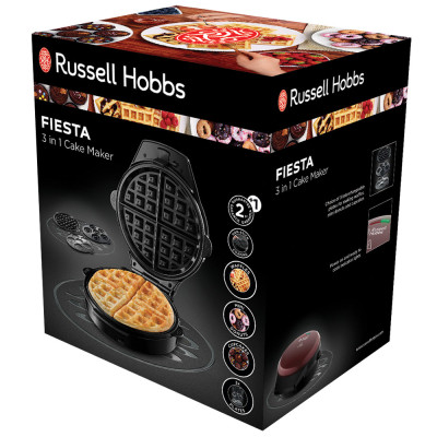 Вафельниця-Кексниця Russell Hobbs Fiesta 3-in-1 24620-56