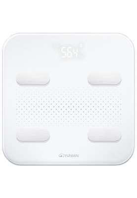 Ваги електронні підлогові Yunmai S Smart Scale White (M1805CH-WH)