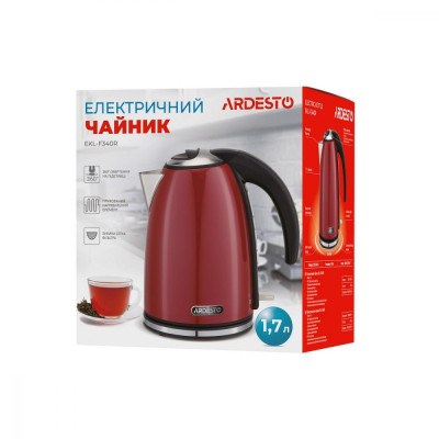 Електрочайник Ardesto EKL-F340R Електрочайник Ardesto EKL-F340R