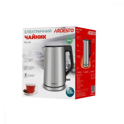 Електрочайник Ardesto EKL-X51 Електрочайник Ardesto EKL-X51