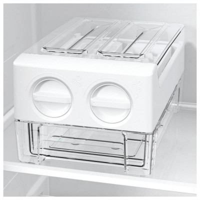 Холодильник із морозильною камерою Gorenje NRR9185EAXL