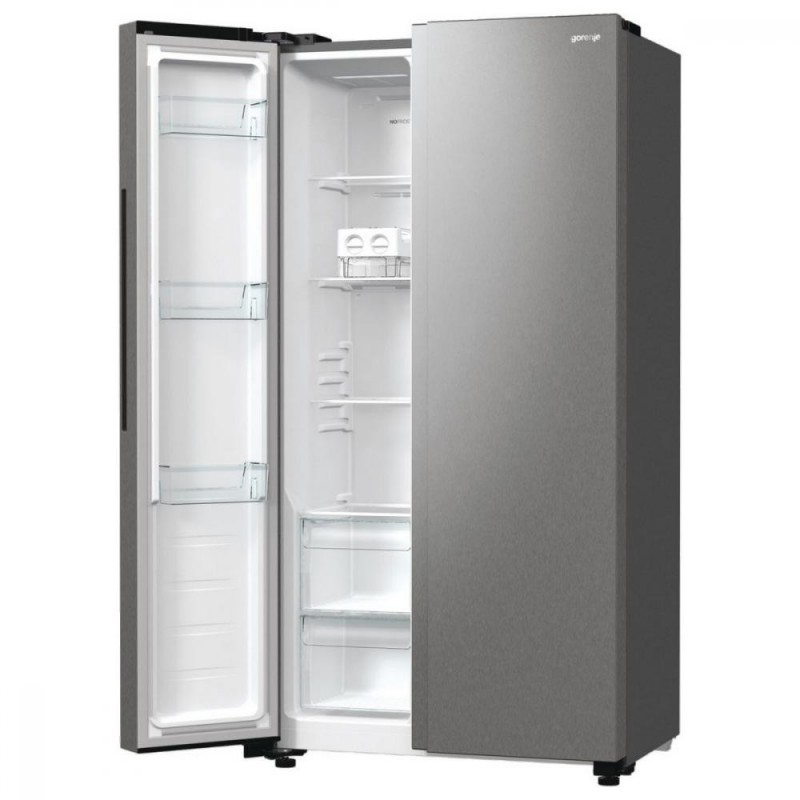 Холодильник із морозильною камерою Gorenje NRR9185EAXL