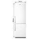 Холодильник із морозильною камерою Hisense RB343D4DWF