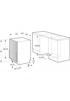 Посудомийна машина Gorenje GV520E10