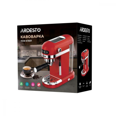 Рожкова кавоварка еспресо Ardesto YCM-E1501