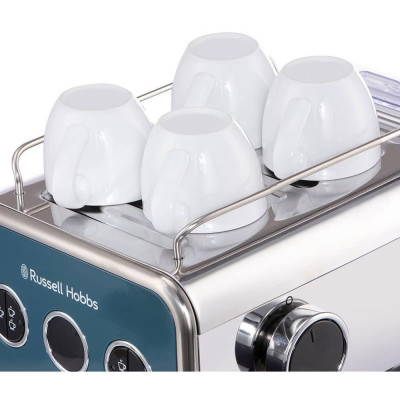 Рожкова кавоварка еспресо Russell Hobbs Distinctions Blue 26451-56