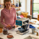 Рожкова кавоварка еспресо Russell Hobbs Distinctions Blue 26451-56