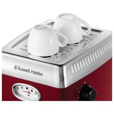 Рожкова кавоварка еспресо Russell Hobbs Retro 28250-56