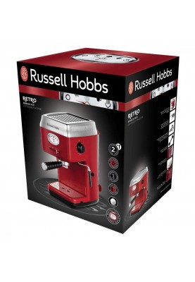 Рожкова кавоварка еспресо Russell Hobbs Retro 28250-56