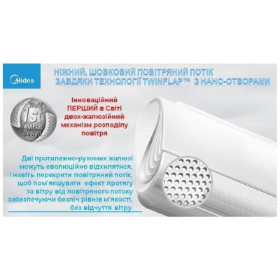 Спліт-система Midea BreezeleSS FA-12N8D6-I/FA-12N8D6-O