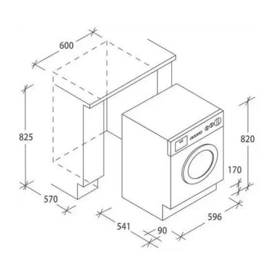 Пральна машина автоматична Candy CBW27D1E-S