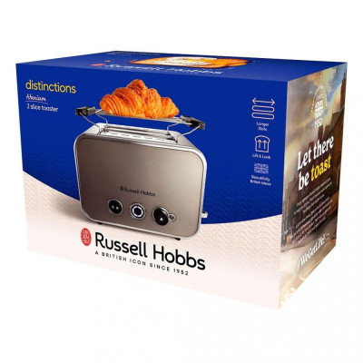 Тостер Russell Hobbs Distinctions 2-Slice Titanium 26432-56