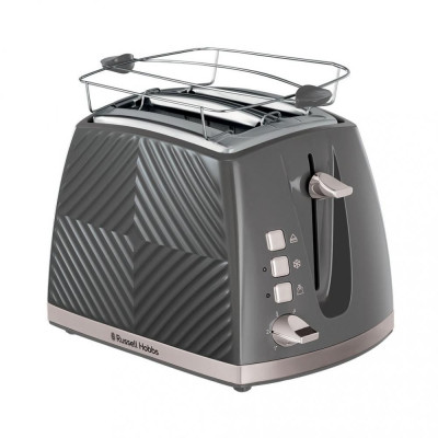 Тостер Russell Hobbs Groove Grey 26392-56