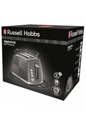 Тостер Russell Hobbs Groove Grey 26392-56