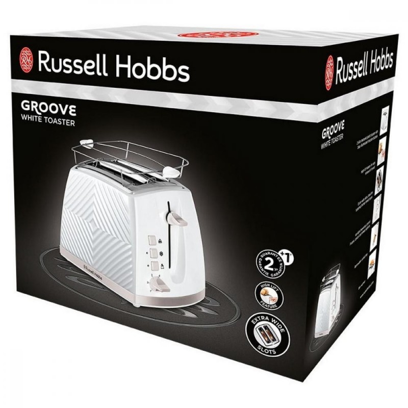 Тостер Russell Hobbs Groove White 26391-56