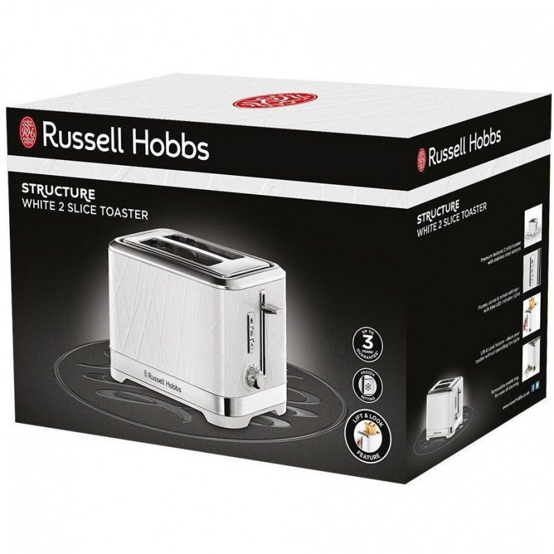 Тостер Russell Hobbs Structure White 28090-56