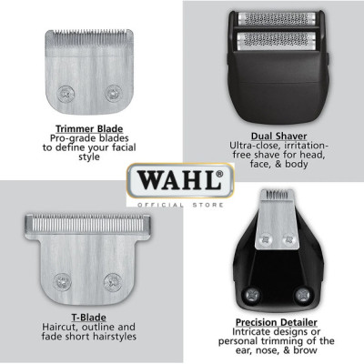 Тример для бороди та вусів Wahl Multi Purpose Grooming Kit 09854-616
