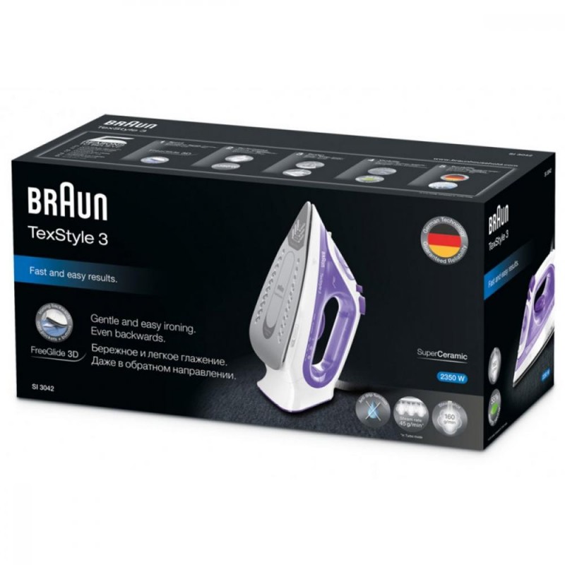 Праска з парою Braun TexStyle 3 SI 3042 VI