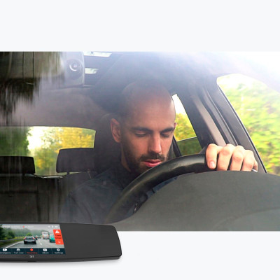 Автомобільний відеореєстратор Xiaomi YI Mirror Dash Camera International Edition (YCS.1C17)
