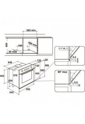 Духовка електрична Whirlpool AKP 785 IX