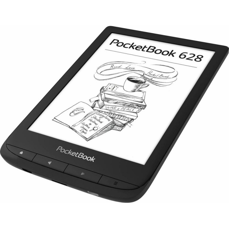 Пательня електричнанна книга PocketBook 628 Touch Lux 5 Ink Black (PB628-P-CIS)