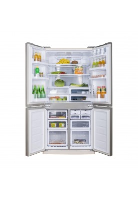 Холодильник із морозильною камерою Sharp SJ-EX820FBE