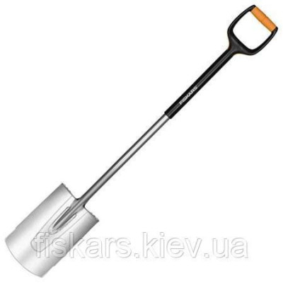 Лопата із закругленим лезом Fiskars Xact велика (131481/1003681)