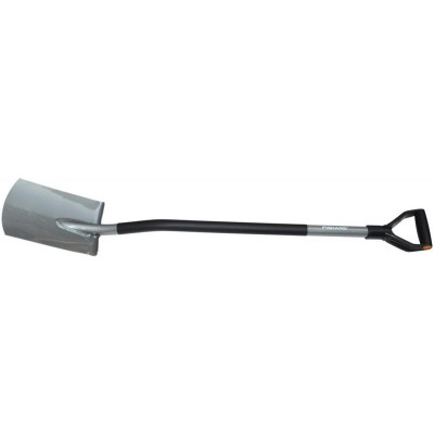 Лопата штикова із закругленим лезом Fiskars Ergonomic (1001411/131400)