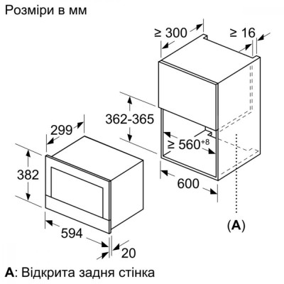 Мікрохвильова піч Bosch BFR634GS1