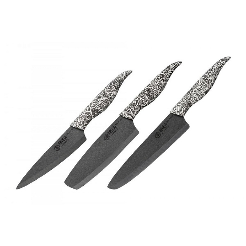 Набір ножів з 3 предметів Samura INKA (SIN-0220B)