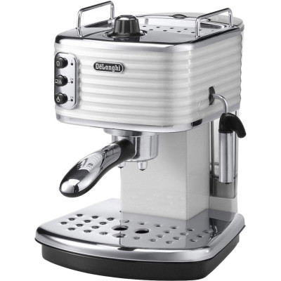 Рожкова кавоварка еспресо Delonghi Scultura ECZ 351 W
