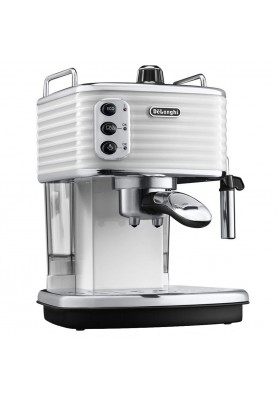 Рожкова кавоварка еспресо Delonghi Scultura ECZ 351 W