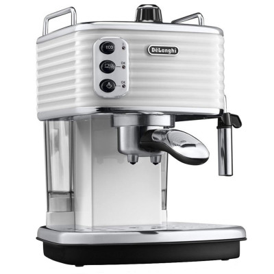 Рожкова кавоварка еспресо Delonghi Scultura ECZ 351 W