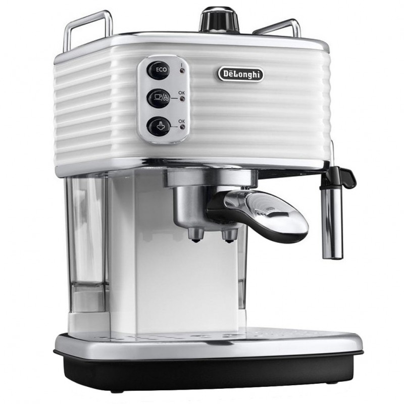 Ріжкова кавоварка еспресо Delonghi Scultura ECZ 351 W