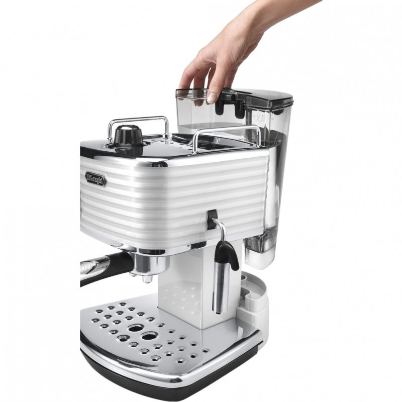 Ріжкова кавоварка еспресо Delonghi Scultura ECZ 351 W