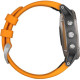 Смарт-годинник Garmin Fenix 5 Plus Sapphire Orange (010-01988-05)