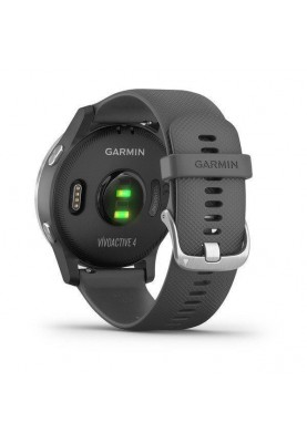 Смарт-годинник Garmin vivoactive 4 Shadow Gray/Silver (010-02174-01)