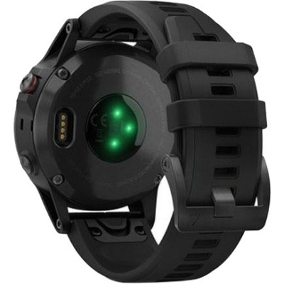 Спортивний годинник Garmin Fenix 5 Plus Sapphire Black with Black Band (010-01988-00)