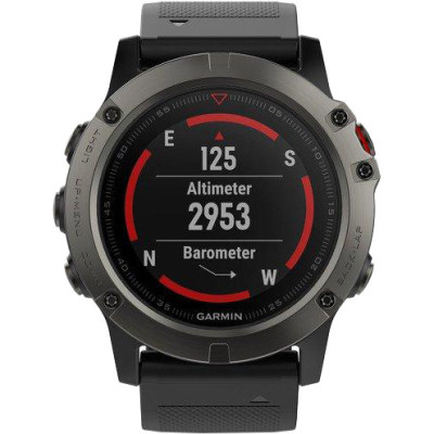 Спортивний годинник Garmin Fenix 5X Sapphire GPS Watch (010-01733-00)
