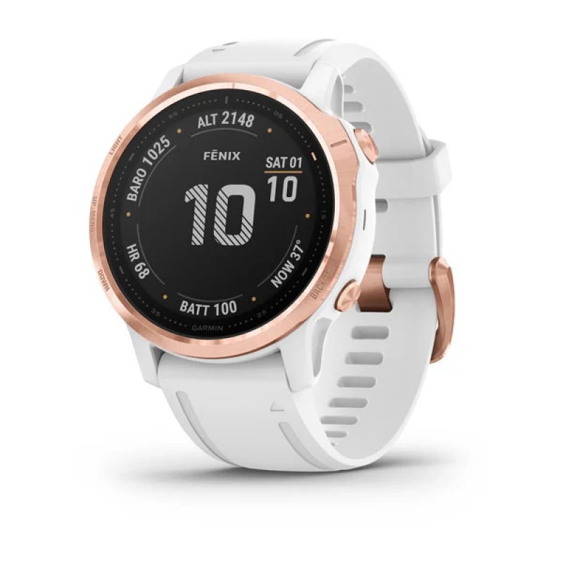 Спортивний годинник Garmin Fenix 6S Pro GPS Watch (010-02159-10) RG White