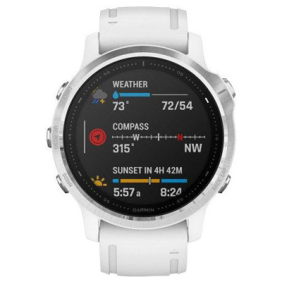 Спортивний годинник Garmin Fenix 6S Silver/White (010-02159-00)