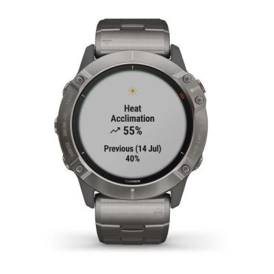 Спортивний годинник Garmin Fenix 6X Pro Solar GPS Watch (010-02157-23)